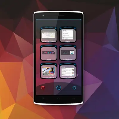 Next Launcher 3D Theme PolyGon android App screenshot 5