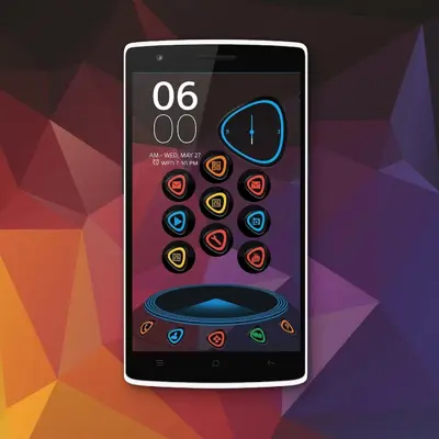 Next Launcher 3D Theme PolyGon android App screenshot 6